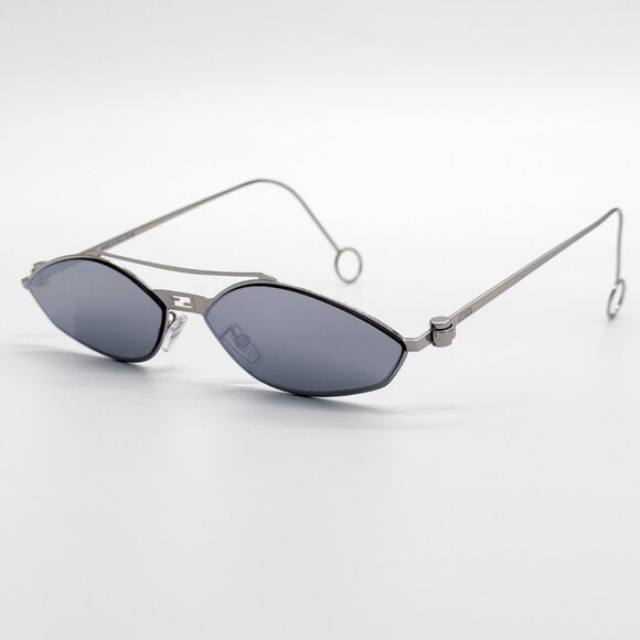 NEW FENDI FE40114U-Y 16C WOMEN SILVER CAT EYE SUNGLASSES FENDI main image 11